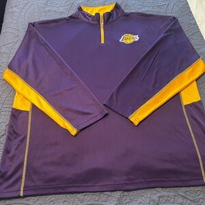 Laker NBA 3XL Pullover 3/4 Zip. Great Condition!